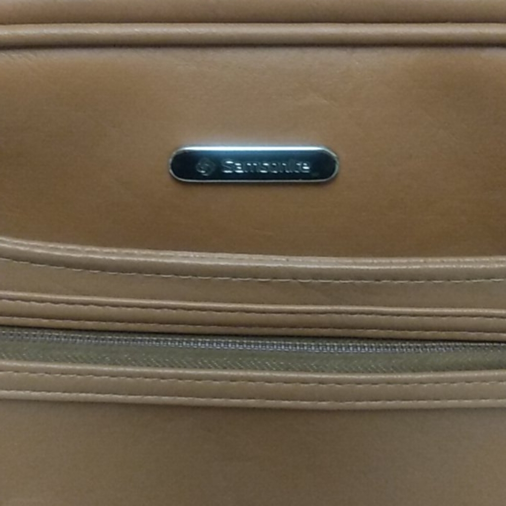 Vintage Samsonite Concord Carry-On Zippered Travel Bag W/Shoulder Strap - Picture 8 of 11